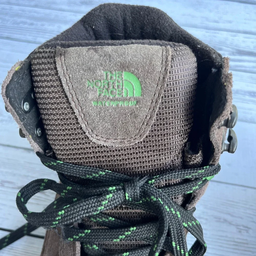 The North Face Chilkat Mens Brown Waterproof Insulated Boots US7 Hiking Utility